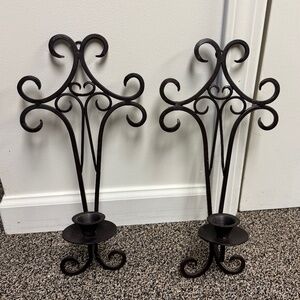 Iron Scroll Candle Scones
